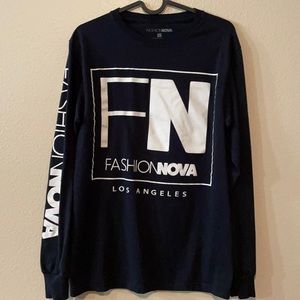 Long sleeve Fashion Nova Tshirt